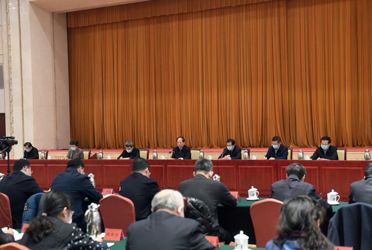 2月，中央統戰部分3期舉辦學習貫徹黨的二十大精神局處級干部輪訓班。圖為開班式。