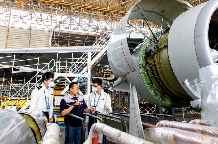 北京海關以問題為導向，促進學習成果落地見效，助力航空維修等新業態發展。