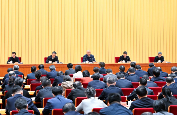 中央和國家機關黨的工作暨紀檢工作會議在京召開 蔡奇出席并講話