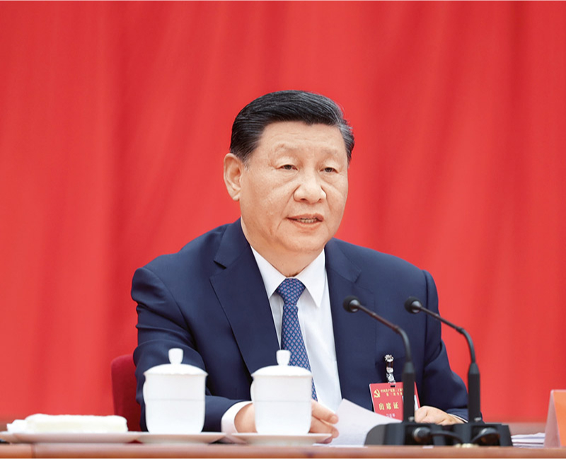 中國共產(chǎn)黨第二十屆中央委員會第三次全體會議，于2024年7月15日至18日在北京舉行。中央委員會總書記習近平作重要講話。 新華社記者 鞠鵬/攝